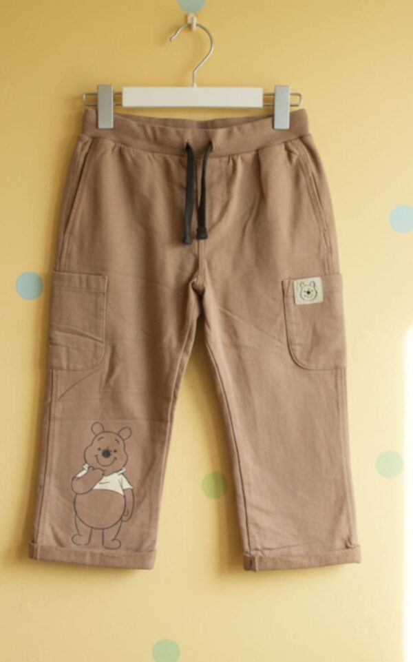 Disney Baby Brown Jogger Pants with Bear Print